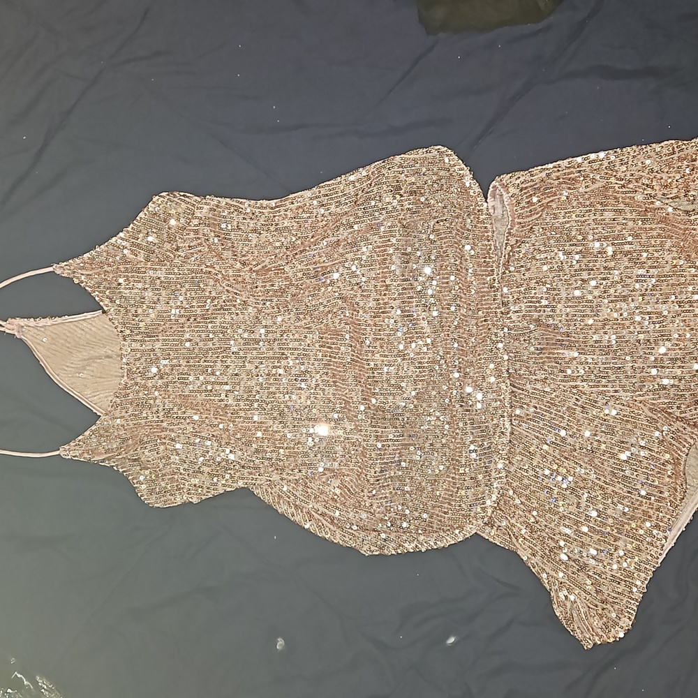 Victoria's Secret sequin cami sleep set xs